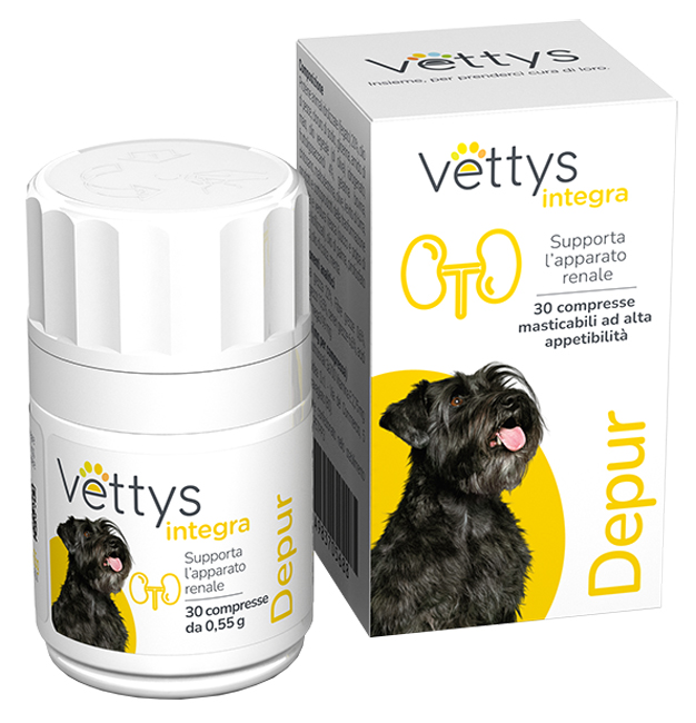 VETTYS INTEGRA DEPUR CANE 30 COMPRESSE MASTICABILI - doctorpill.it