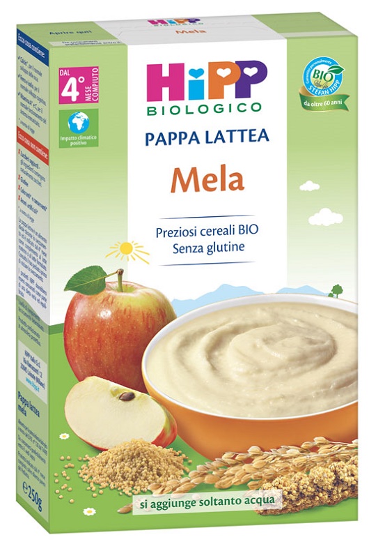 HIPP BIO PAPPA LATTEA MELA 250 G - doctorpill.it