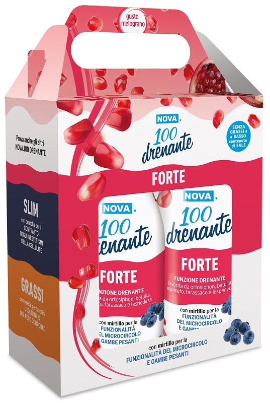 NOVA 100 DRENANTE FORTE MELOGRANO BIPACK 2 X 300 ML - doctorpill.it