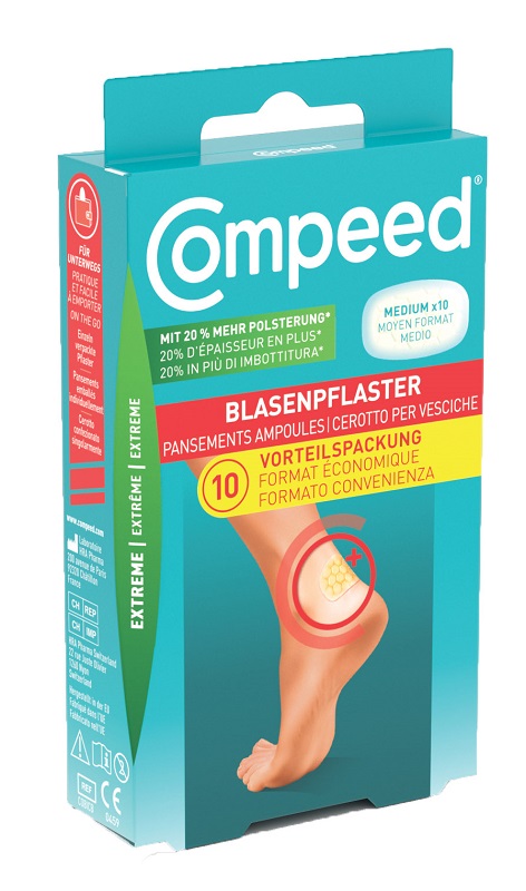 CEROTTI COMPEED PER VESCICHE MEDIO EXTREME 10 PEZZI - doctorpill.it