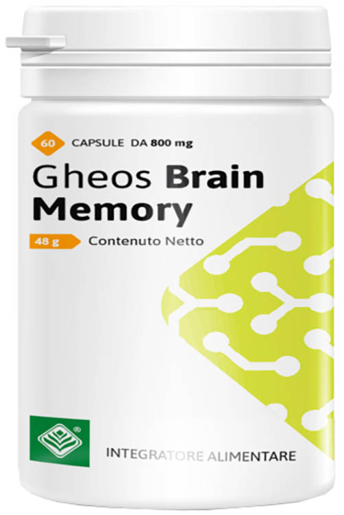 GHEOS BRAIN MEMORY 60 CAPSULE - doctorpill.it