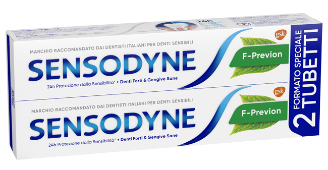 SENSODYNE F PREVION 2 X 75 ML - doctorpill.it