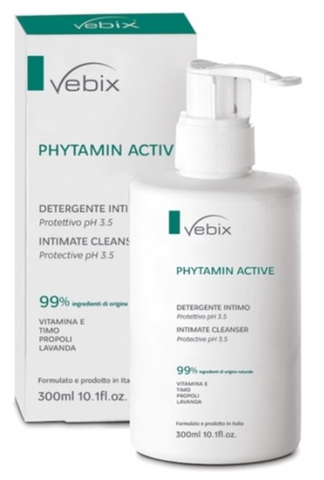 VEBIX PHYTAMIN E DETERGENTE INTIMO PROTETTIVO PH 3,5 300 ML - doctorpill.it