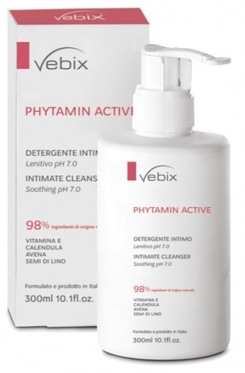 VEBIX PHYTAMIN E DETERGENTE INTIMO LENITIVO PH 7,0 300 ML - doctorpill.it