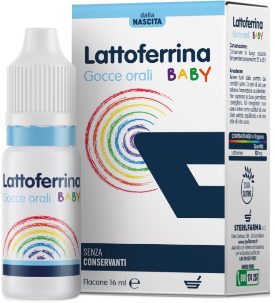 LATTOFERRINA BABY GOCCE ORALI 16 ML - doctorpill.it