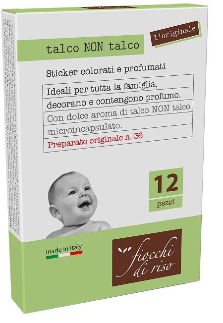 FIOCCHI DI RISO TALCO NON TALCO CEROTTI 12 PEZZI - doctorpill.it