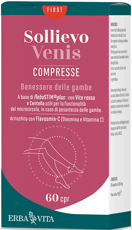 SOLLIEVO VENIS 60 COMPRESSE - doctorpill.it