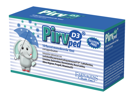 PIRV D3 PED 10 FLACONI MONODOSE - doctorpill.it
