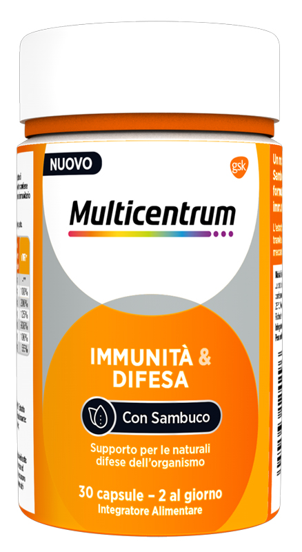 MULTICENTRUM IMMUNITA' & DIFESA 30 CAPSULE - doctorpill.it