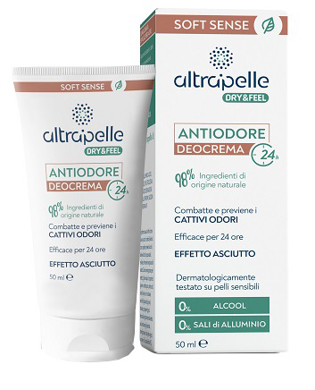 ALTRAPELLE DRY & FEEL DEOCREMA ANTIODORE 24H 50 ML - doctorpill.it