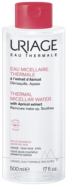 URIAGE EAU MICELLAIRE THERMALE PELLI SECCHE FLACONE 500 ML - doctorpill.it