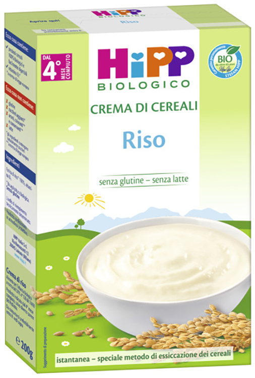 HIPP BIO CREMA CEREALI RISO 200 G - doctorpill.it