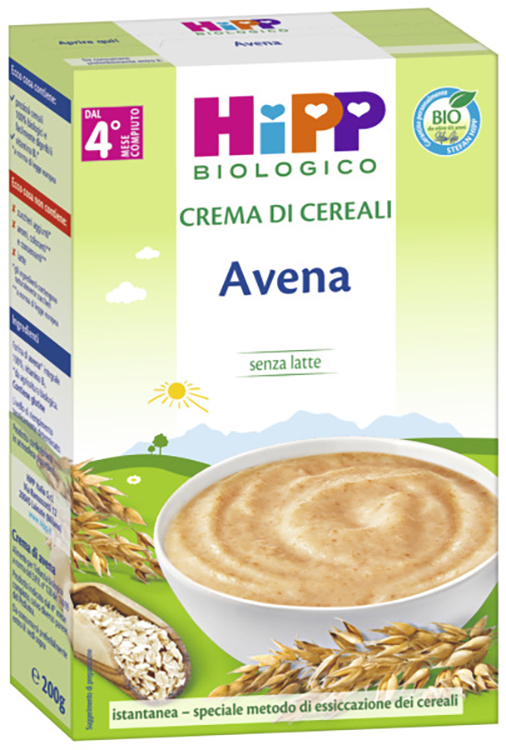 HIPP BIO CREMA CEREALI AVENA 200 G - doctorpill.it