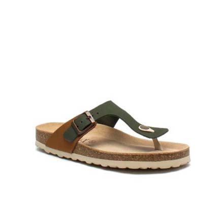 SANDALO DONNA PELLE FDO GOMMA NOBUK CUERO/KAKI LEPORANO 001 38 - doctorpill.it