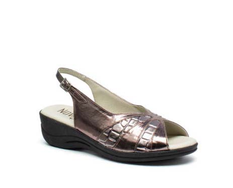 SANDALO DONNA SINTETICO FDO GOMMA BLU LOCRI 001 38 - doctorpill.it