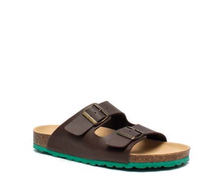 SANDALO UOMO SINTETICO FDO GOMMA BIO NAPA MARRON MALVAGNA 001 40 - doctorpill.it