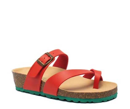SANDALO DONNA SINTETICO FDO GOMMA BIO NAPA CORAL MANDAS 001 38 - doctorpill.it
