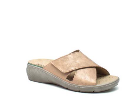 PIANELLA DONNA PELLE FDO GOMMA IRIDESCENTE MET CIPRIA MANTOVA 003 36 - doctorpill.it