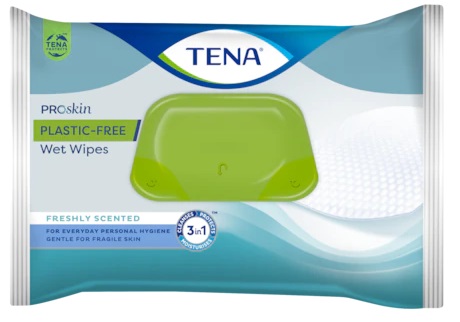 TENA WET WIPES PLASTIC FREE 48 PEZZI - doctorpill.it