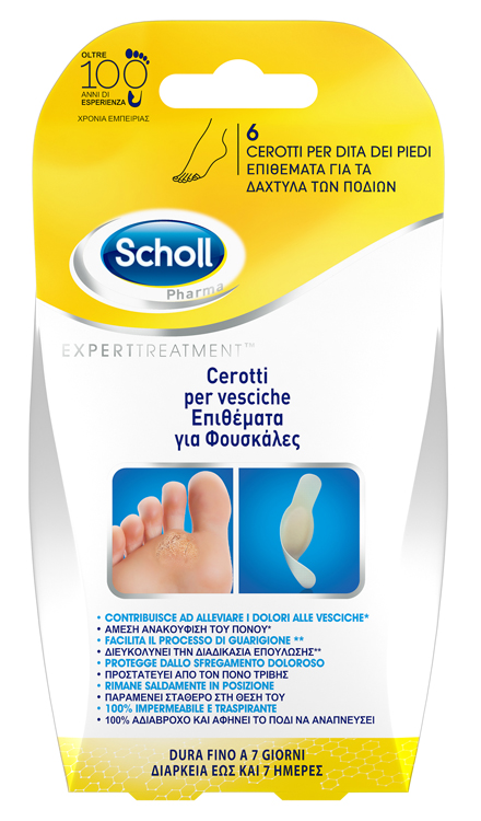 CEROTTO SCHOLL VESCICA DITA PIEDE 6 PEZZI - doctorpill.it