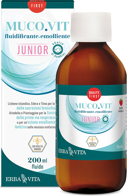 MUCOVIT FLUIDO BAMBINI 200 ML - doctorpill.it