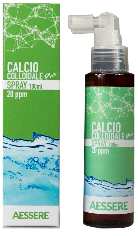 CALCIO COLLOIDALE PLUS SPRAY 20PPM MEDICAZIONE 100 ML - doctorpill.it