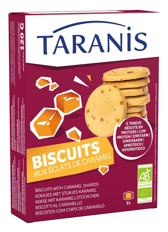 TARANIS BISCOTTI AL CARAMELLO 120 G - doctorpill.it