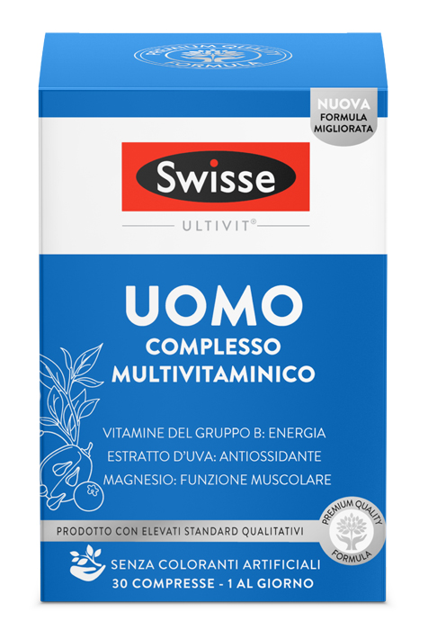 SWISSE MULTIVITAMINICO UOMO 30 COMPRESSE - doctorpill.it