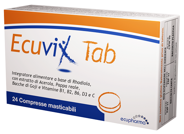 ECUVIX TAB 24 COMPRESSE MASTICABILI - doctorpill.it