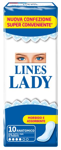 LINES LADY ANATOMICO 10 PEZZI - doctorpill.it
