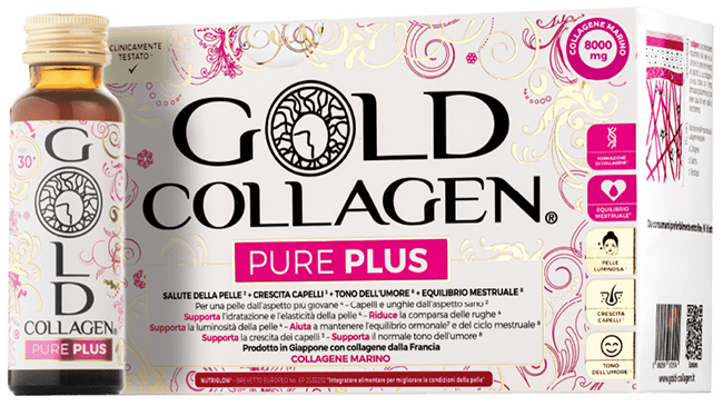 GOLD COLLAGEN PURE PLUS 10 FLACONI DA 50 ML - doctorpill.it