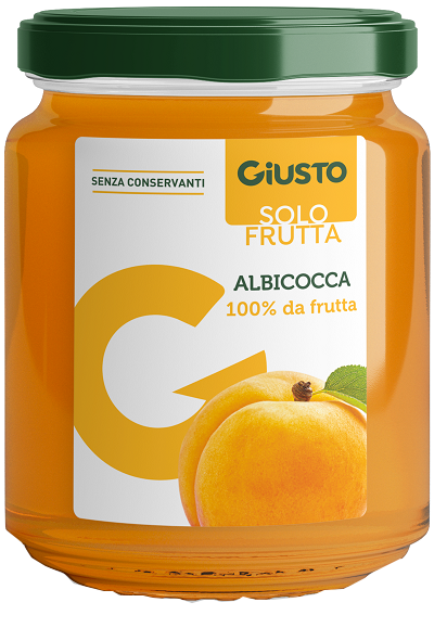 GIUSTO SOLO FRUTTA MARMELLATA ALBICOCCHE 284 G - doctorpill.it