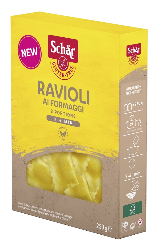 SCHAR RAVIOLI AI FORMAGGI 250 G - doctorpill.it