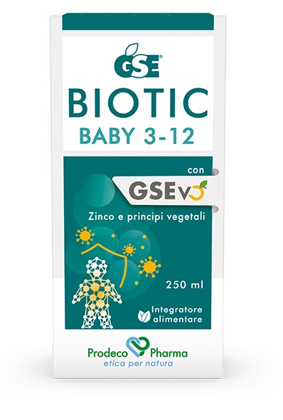 GSE BIOTIC BABY 3-12 250 ML - doctorpill.it