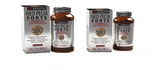 DIETALINEA BIOKERATIN NEO PECIA FORTE 500 60 COMPRESSE - doctorpill.it