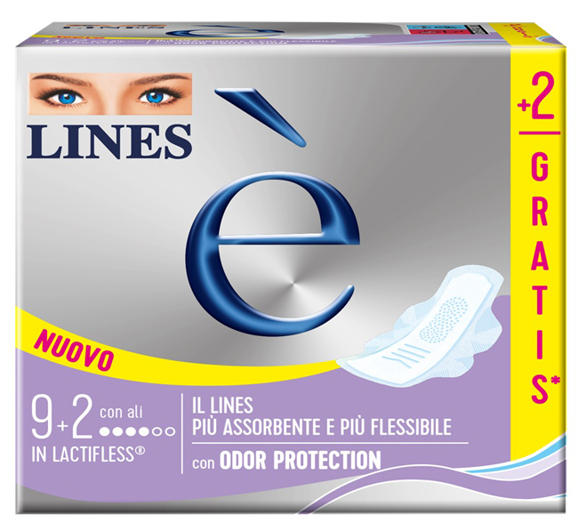 LINES E' ALI CARRY PACK 9 + 2 PEZZI - doctorpill.it