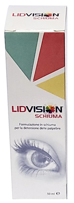 LIDVISION SCHIUMA PER DETERSIONE PALPEBRE 50 ML - doctorpill.it