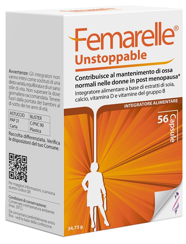 FEMARELLE UNSTOPPABLE 56 CAPSULE - doctorpill.it
