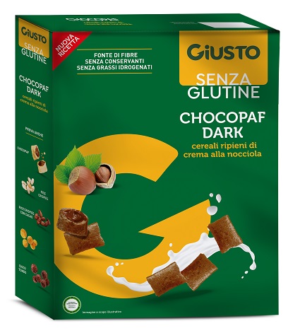 GIUSTO SENZA GLUTINE CHOCOPAFF DARK 300 G - doctorpill.it