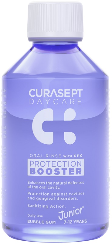 CURASEPT DAYCARE COLLUTORIO PROTECTION BOOSTER JUNIOR 250 ML - doctorpill.it