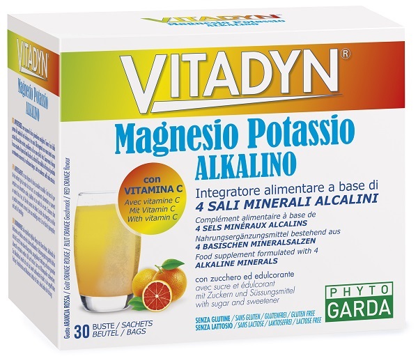 VITADYN MAGNESIO POTASSIO ALKALINO 30 BUSTINE - doctorpill.it