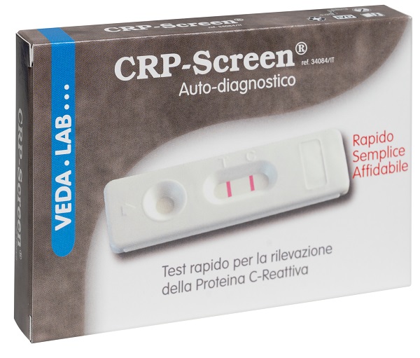 TEST SCREEN CRP PROT C REATTIVA AUTODIAGNOSTICO 1 PEZZO - doctorpill.it