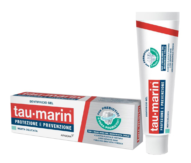 TAU MARIN DENTIFRICIO MENTA DELICATA PROTEZIONE PREVENZIONE 75 ML - doctorpill.it