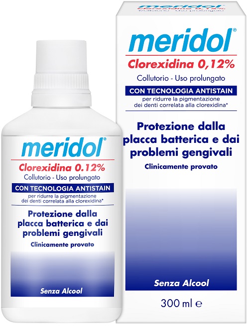 MERIDOL COLLUTORIO CLOREXIDINA 0,12% 300 ML - doctorpill.it