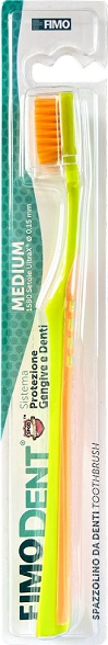 FIMODENT SPAZZOLINO SISTEMA PROTEZIONE GENGIVE E DENTI MEDIO - doctorpill.it