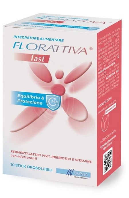 FLORATTIVA FAST 10 STICK OROSOLUBILI - doctorpill.it