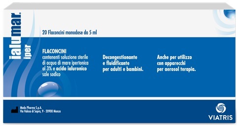 SOLUZIONE IPERTONICA 3% IALUMAR 20 FLACONCINI DA 5 ML - doctorpill.it