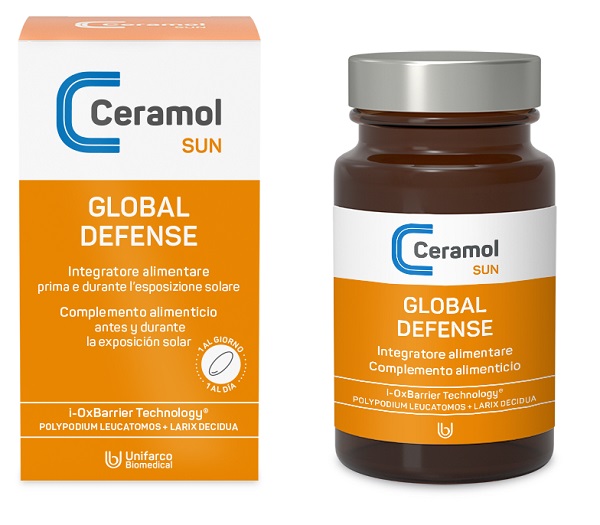 CERAMOL GLOBAL DEFENSE 30 COMPRESSE - doctorpill.it