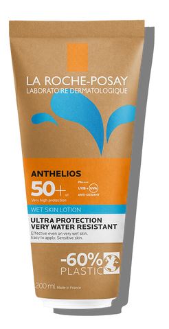 ANTHELIOS GEL PELLE BAGNATA 50+ 200 ML NUOVO PAPERPACK - doctorpill.it