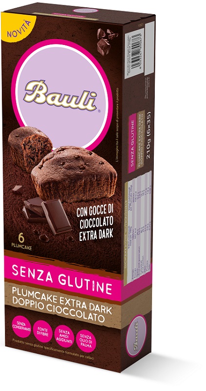 DORIA PLUMCAKE EXTRA DARK DOPPIO CIOCCOLATO 6 PEZZI DA 35 G - doctorpill.it